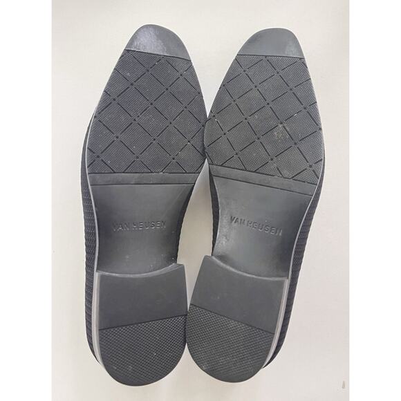 NEW Van Heusen Men's Plain Toe Tassel Slip-On Loafer Black Size 9M NWT - Picture 8 of 9